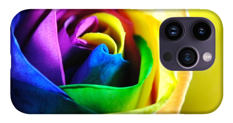 Rainbow Rose 11 - Phone Case