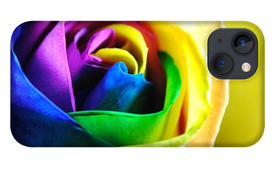 Rainbow Rose 11 - Phone Case