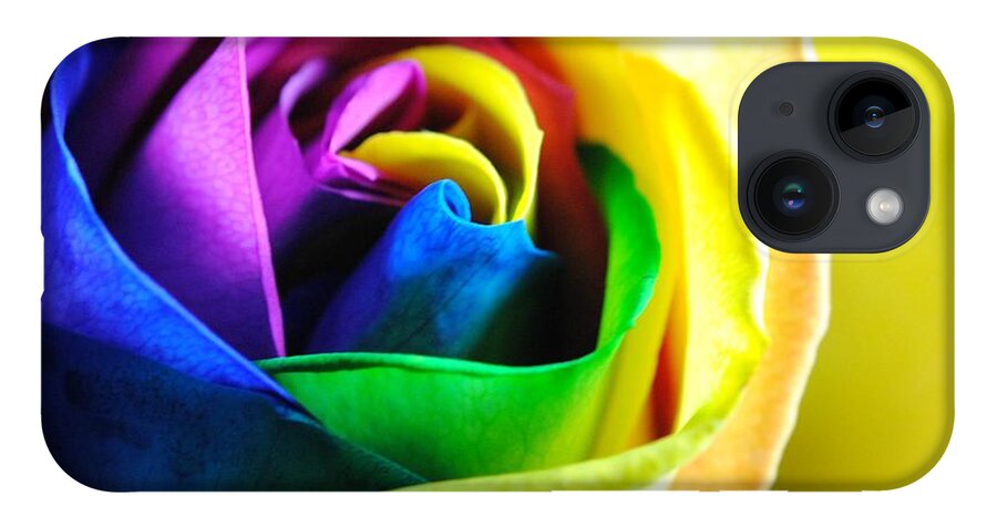 Rainbow Rose 11 - Phone Case