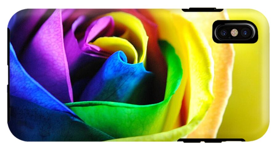 Rainbow Rose 11 - Phone Case