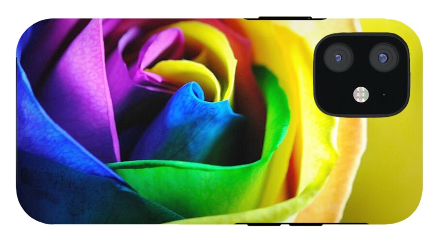Rainbow Rose 11 - Phone Case