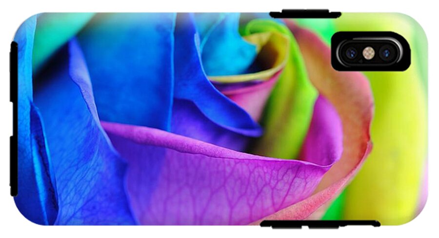 Rainbow Rose 13 - Phone Case