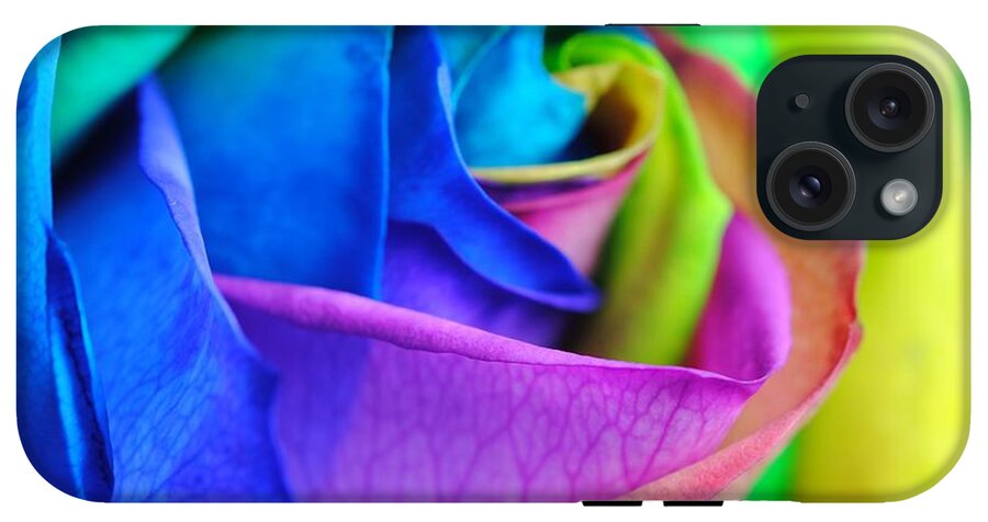 Rainbow Rose 13 - Phone Case