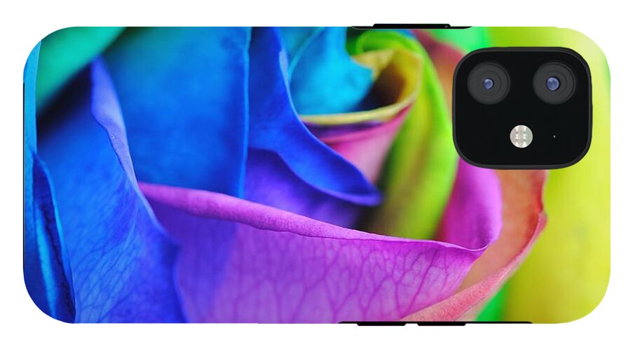 Rainbow Rose 13 - Phone Case