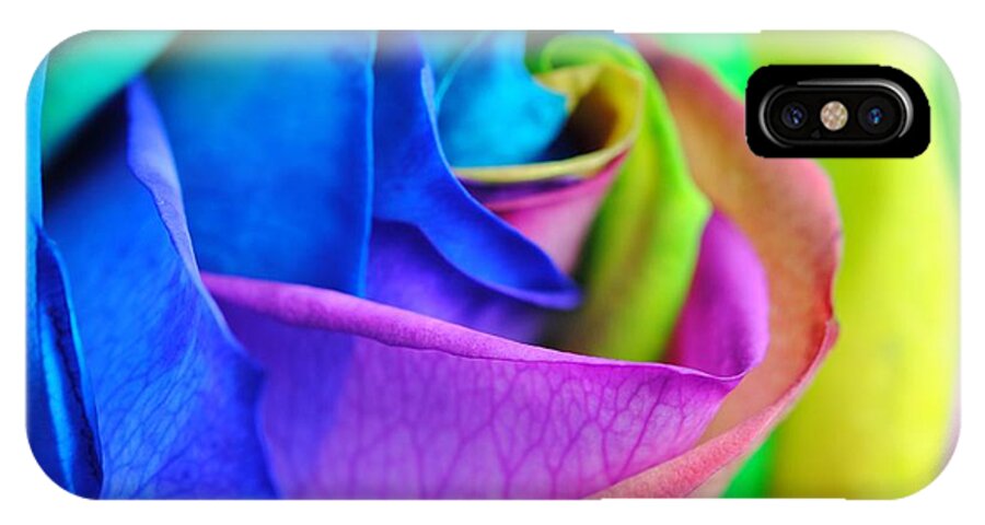 Rainbow Rose 13 - Phone Case