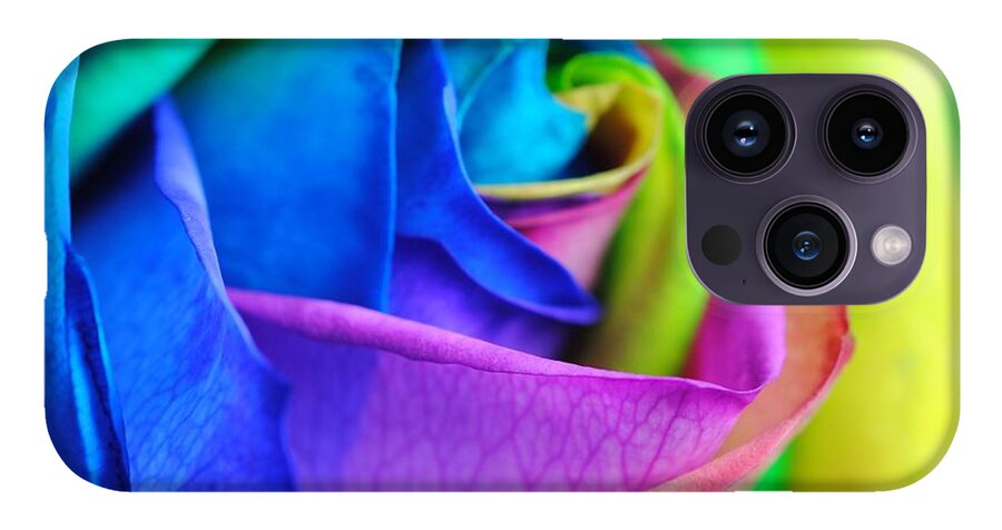 Rainbow Rose 13 - Phone Case