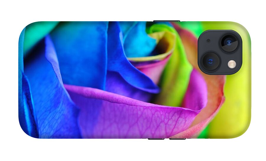 Rainbow Rose 13 - Phone Case