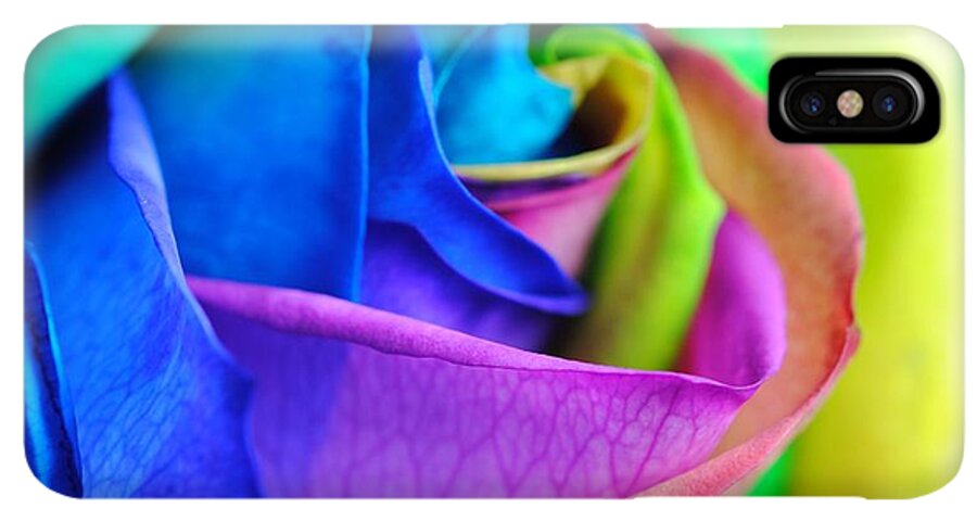 Rainbow Rose 13 - Phone Case