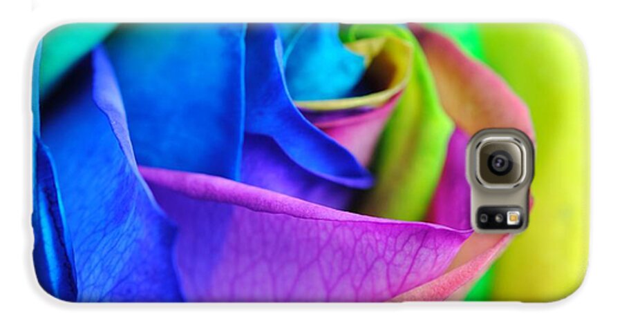 Rainbow Rose 13 - Phone Case