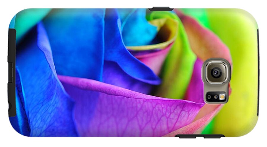 Rainbow Rose 13 - Phone Case