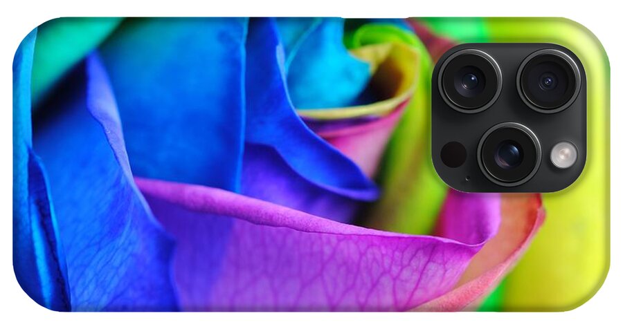 Rainbow Rose 13 - Phone Case