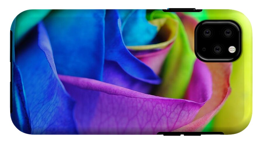 Rainbow Rose 13 - Phone Case
