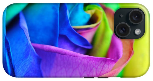 Rainbow Rose 13 - Phone Case