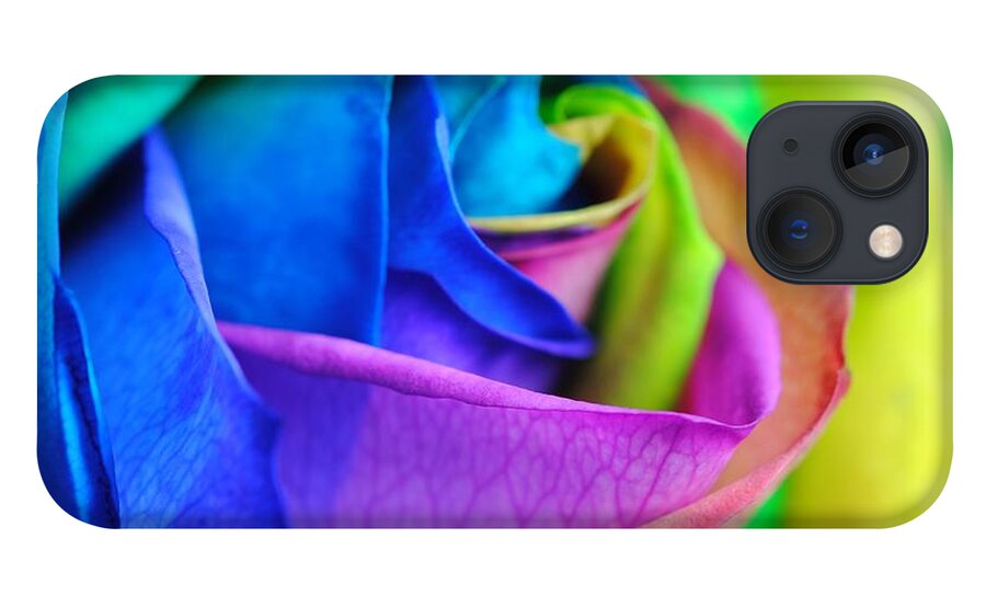 Rainbow Rose 13 - Phone Case