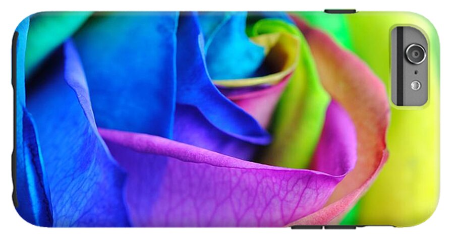 Rainbow Rose 13 - Phone Case