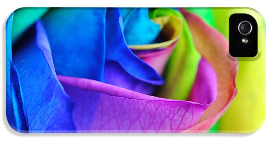 Rainbow Rose 13 - Phone Case