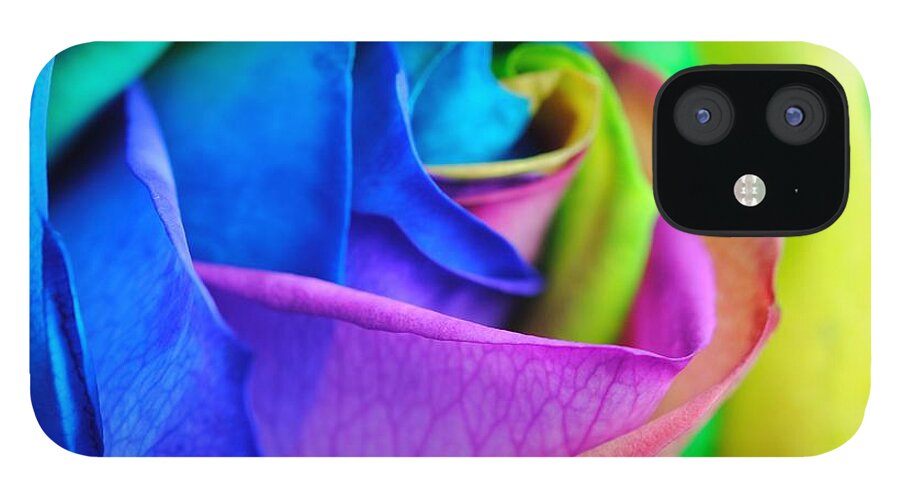 Rainbow Rose 13 - Phone Case