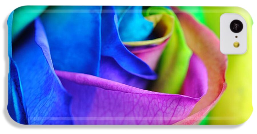 Rainbow Rose 13 - Phone Case