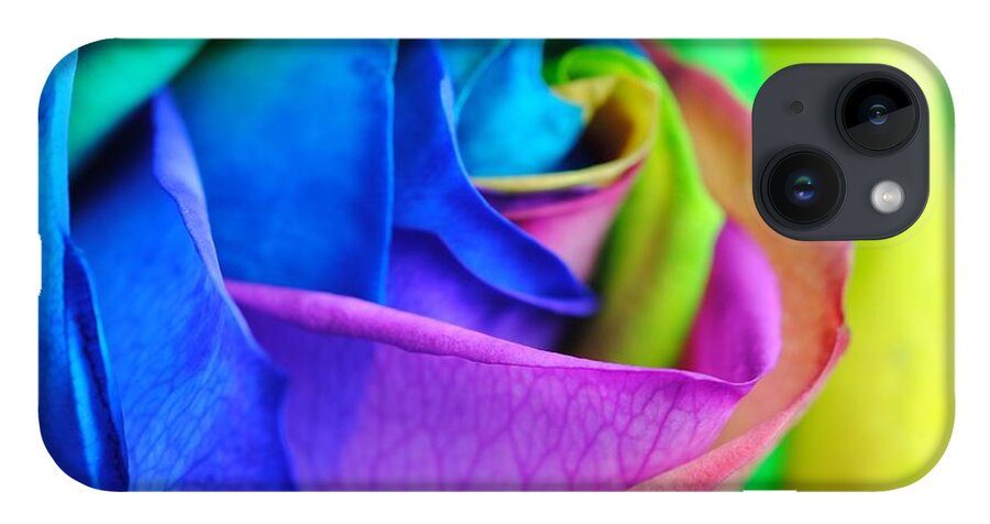 Rainbow Rose 13 - Phone Case