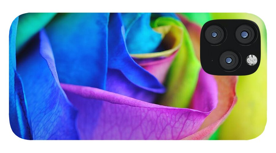 Rainbow Rose 13 - Phone Case