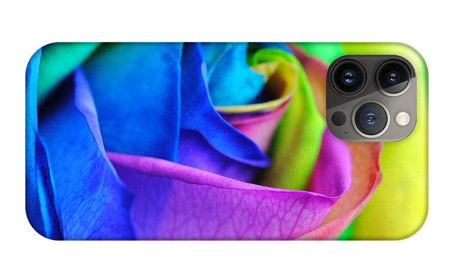 Rainbow Rose 13 - Phone Case