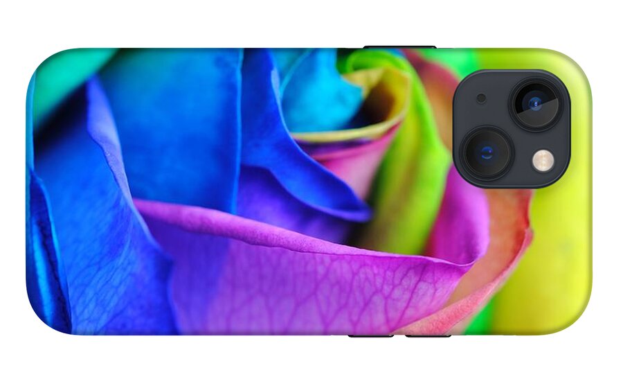 Rainbow Rose 13 - Phone Case