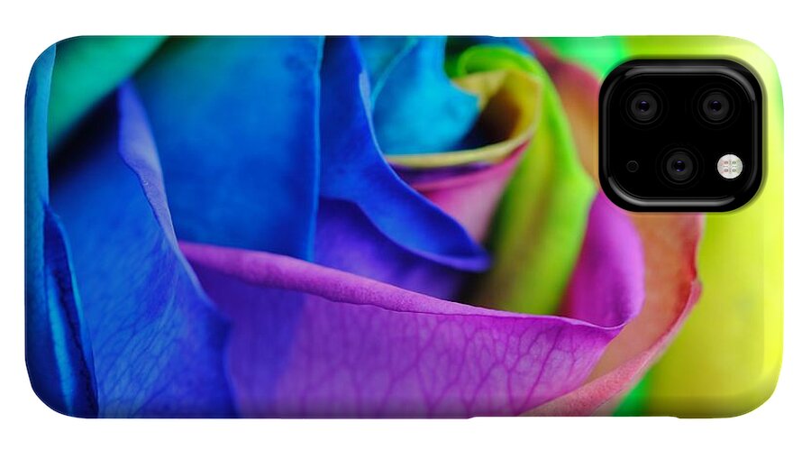 Rainbow Rose 13 - Phone Case