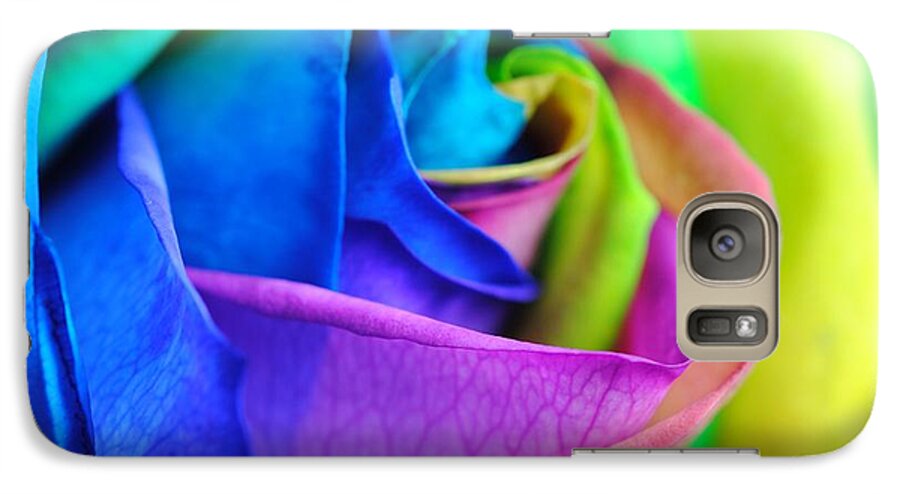 Rainbow Rose 13 - Phone Case