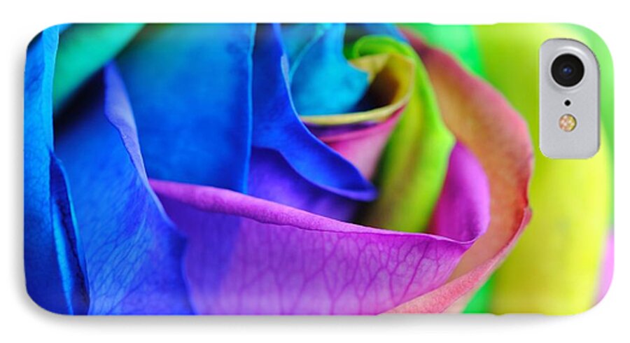 Rainbow Rose 13 - Phone Case