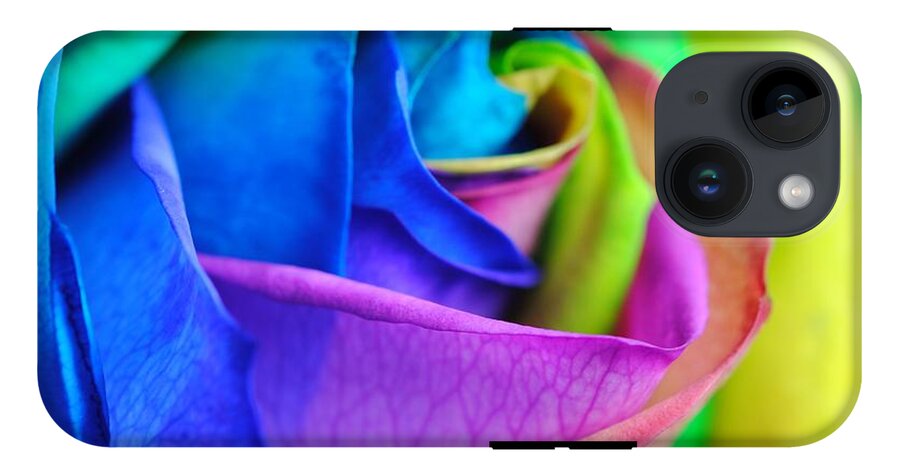 Rainbow Rose 13 - Phone Case
