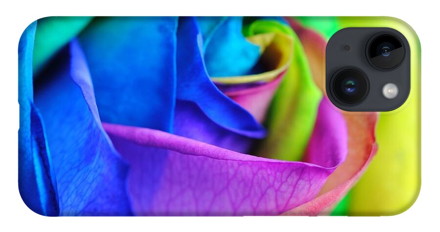 Rainbow Rose 13 - Phone Case