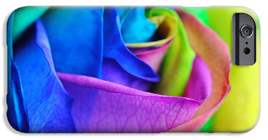 Rainbow Rose 13 - Phone Case