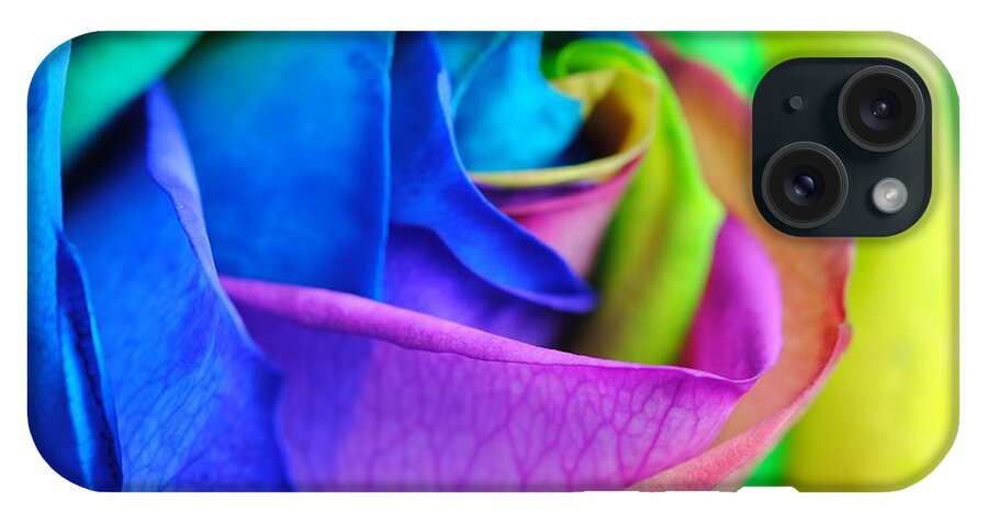 Rainbow Rose 13 - Phone Case