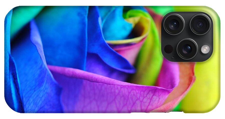 Rainbow Rose 13 - Phone Case