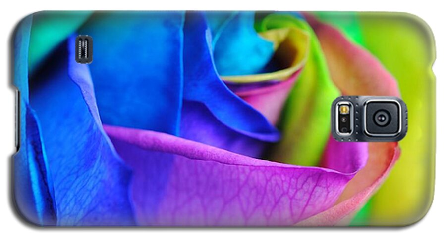 Rainbow Rose 13 - Phone Case