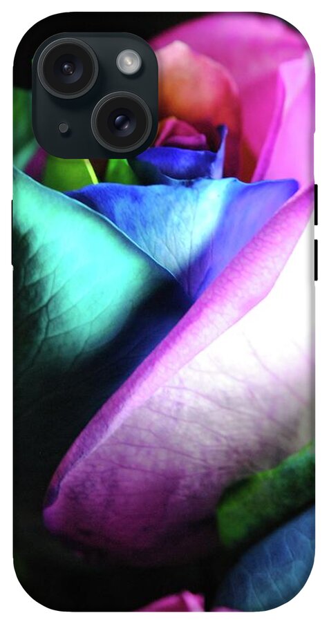 Rainbow Rose 14 - Phone Case
