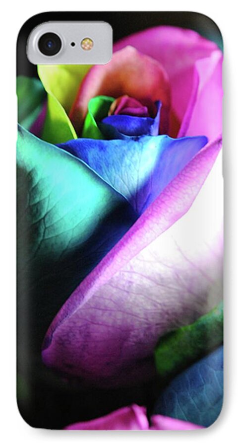 Rainbow Rose 14 - Phone Case