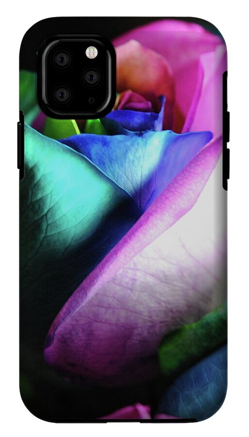 Rainbow Rose 14 - Phone Case