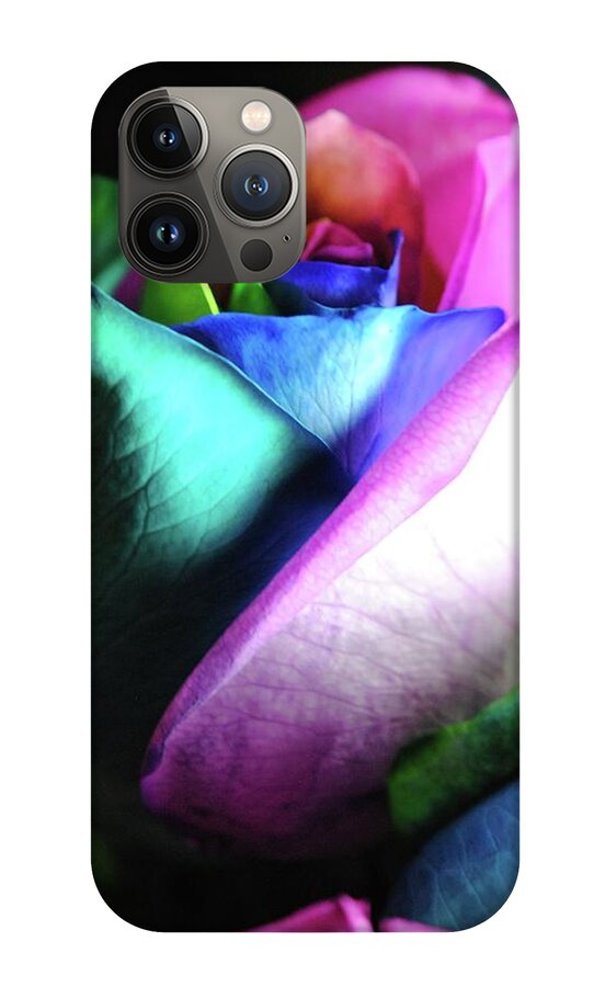 Rainbow Rose 14 - Phone Case