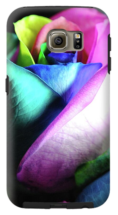 Rainbow Rose 14 - Phone Case