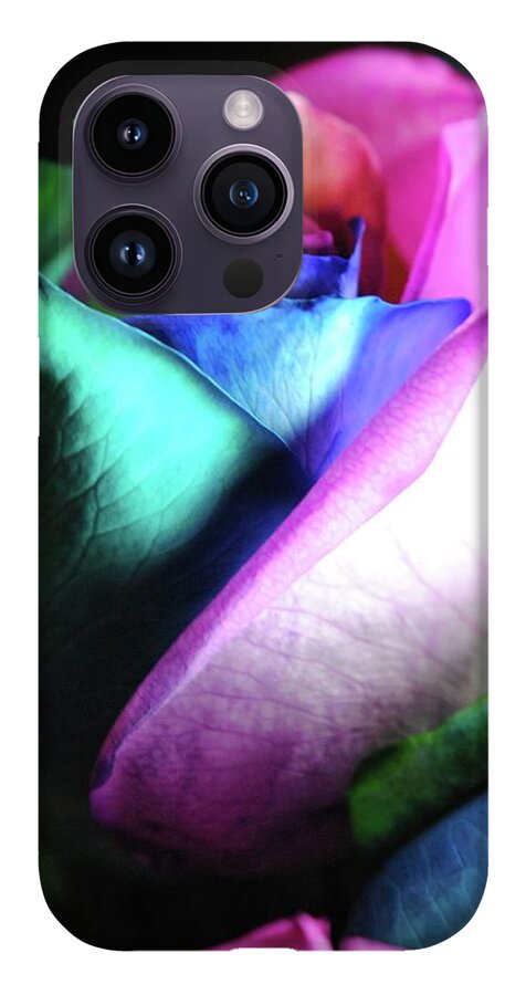 Rainbow Rose 14 - Phone Case