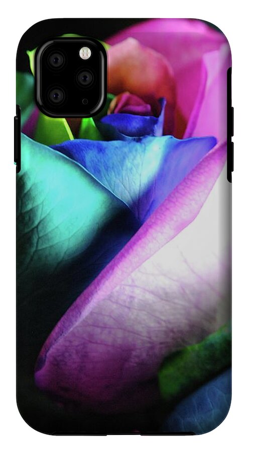 Rainbow Rose 14 - Phone Case