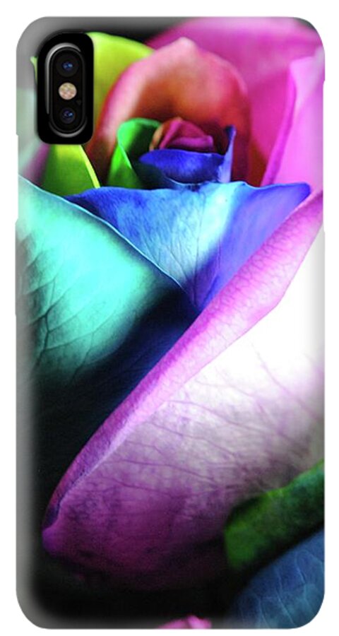 Rainbow Rose 14 - Phone Case