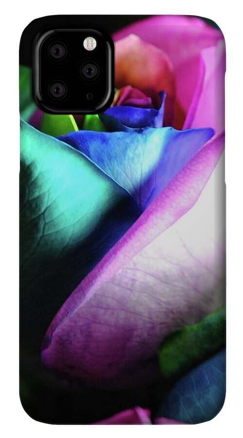 Rainbow Rose 14 - Phone Case