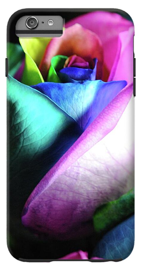 Rainbow Rose 14 - Phone Case