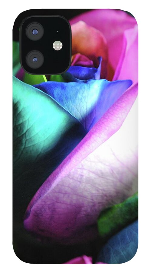 Rainbow Rose 14 - Phone Case