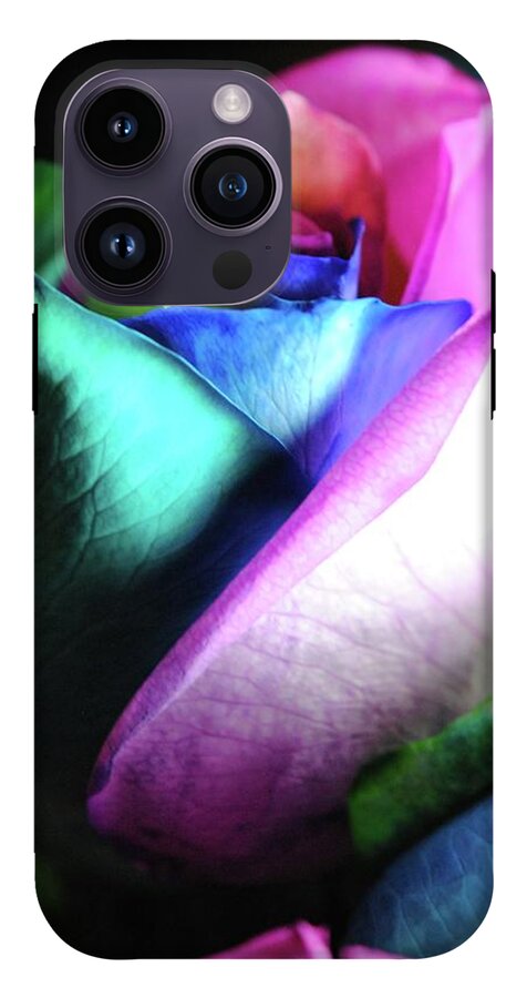 Rainbow Rose 14 - Phone Case