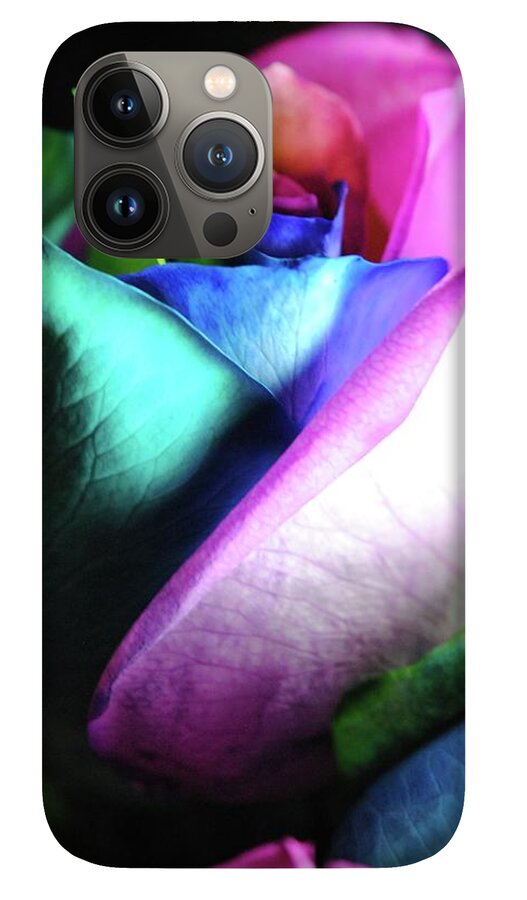 Rainbow Rose 14 - Phone Case