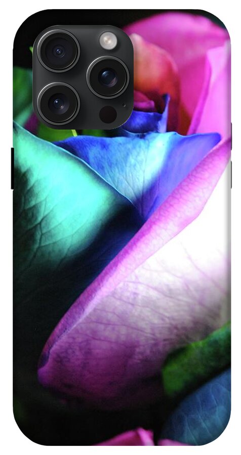 Rainbow Rose 14 - Phone Case