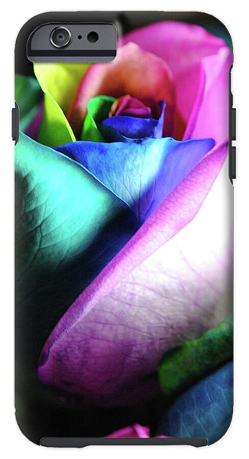 Rainbow Rose 14 - Phone Case